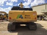 Back of Used Excavator
